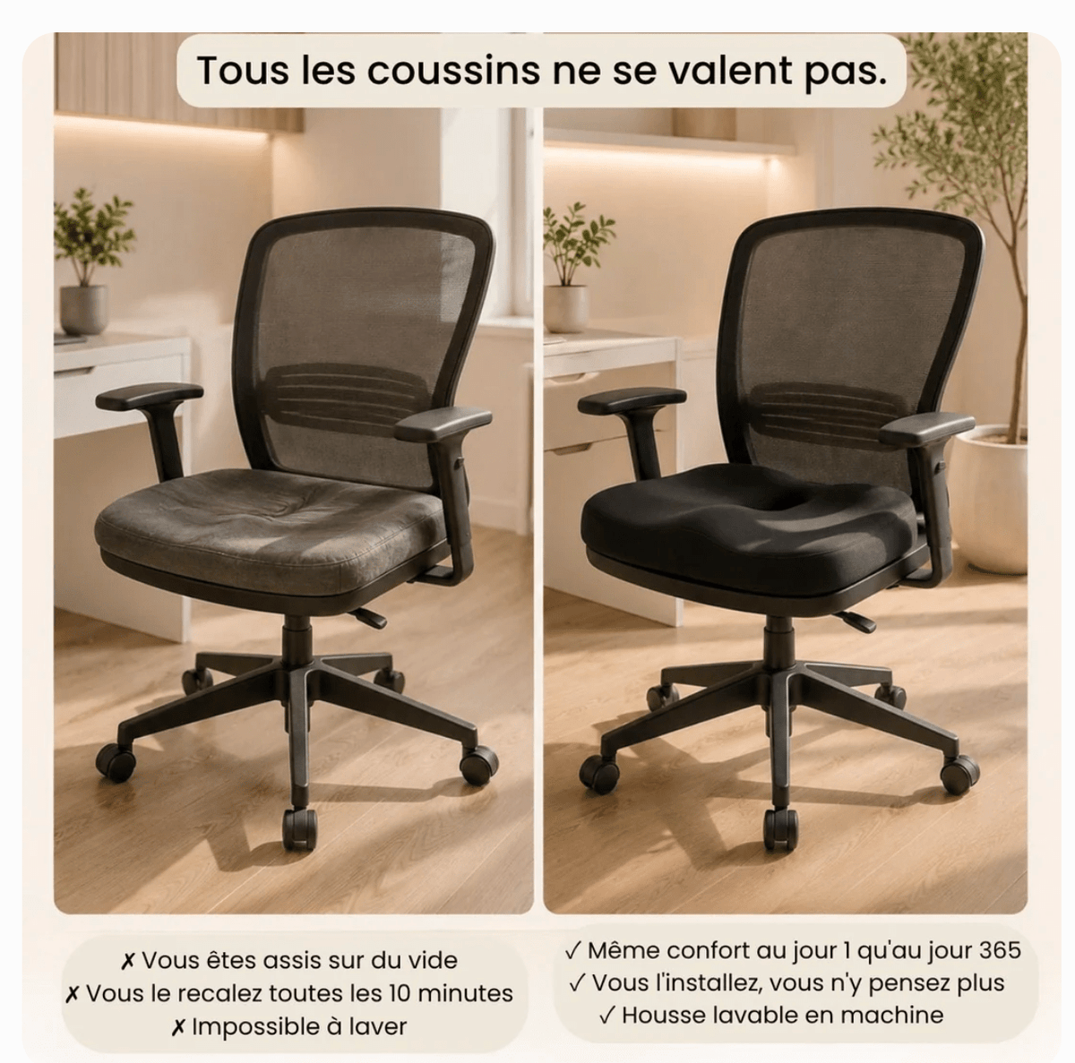 Le coussin Lévite. - Bien être quotidien. - Lévite.