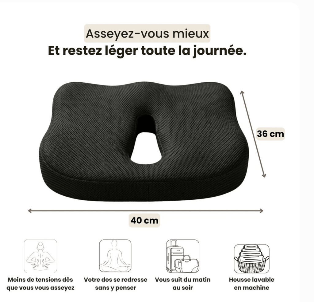 Le coussin Lévite. - Bien être quotidien. - Lévite.