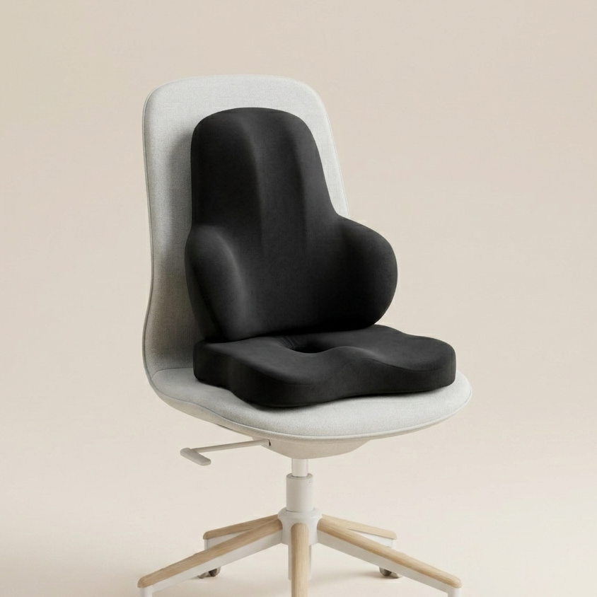 Kit Ergonomique Intégral (Assise + Lombaire)